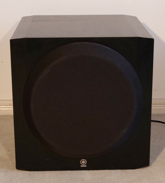 Yamaha YSTSW216 Powered Subwoofer Black for sale online eBay