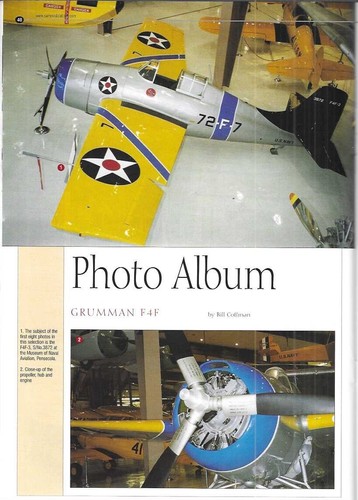 Model Aircraft Monthly V.1 N.11 Curtiss Helldiver Albatros Bugatti Hornet Gannet - Picture 11 of 14