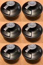 6x Schutzmaskenfilter MP5 neuwertig unbenutzt Filter für Gasmaske Schutzmaske