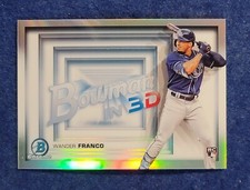 2022 BOWMAN CHROME  BASEBALL WANDER FRANCO BOWMAN IN 3D INSERT #B3D-1