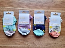 THOUGHT BRAINTREE BAMBOO LADIES' TRAINER SOCKS - MARON SAILING SPW860 - BNWT