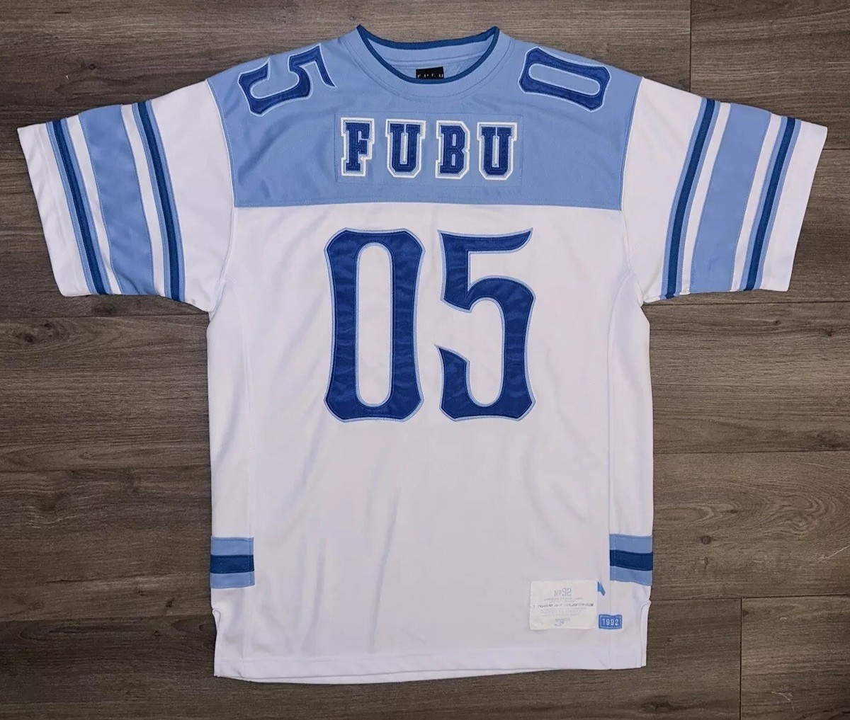 Rare Vintage 90's 1992 FUBU Jersey Mens M Medium Hip Hop Shirt