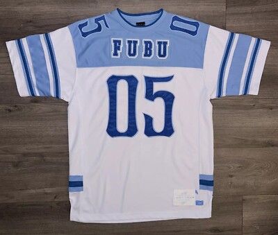 Rare Vintage 90's 1992 FUBU Jersey Mens M Medium Hip Hop Shirt