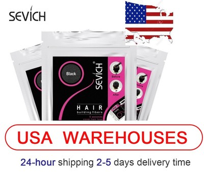 SEVICH HAIR BUILDING FIBRE ADDENSANTE BORSA RICARICA CAPELLI - Foto 4