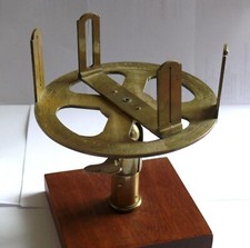 topographie arpentage cercle d'arpenteur ou cercle hollandais equerre