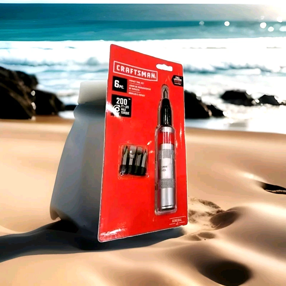 Craftsman 6pc Impact Tool Set. 200 ft-Lb - Image 4 of 4