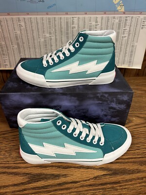 Revenge X Storm Hi-Top Turquoise/Sea Green Sneakers