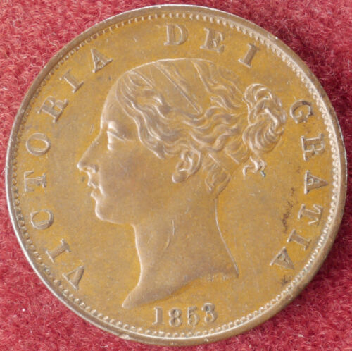 1867 Half Penny Coin Queen Victoria Rare | British Imperial Coins