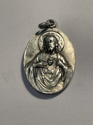 Pendentif Médaille Religieux Plaqué Or - Bijou Occasion - Référence 142-40/1-4