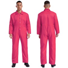 UK Mens Wear-Resistant Jumpsuits Coveralls Boiler Suit Safety Garages Overalls
