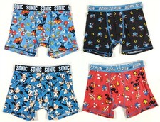 Boys Small 6 Sonic the Hedgehog Boxer Briefs Underwear Tails Dr Robotnik Gift
