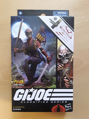 G.I JOE CLASSIFIED VYPRA PYTHON PATROL  HASBRO