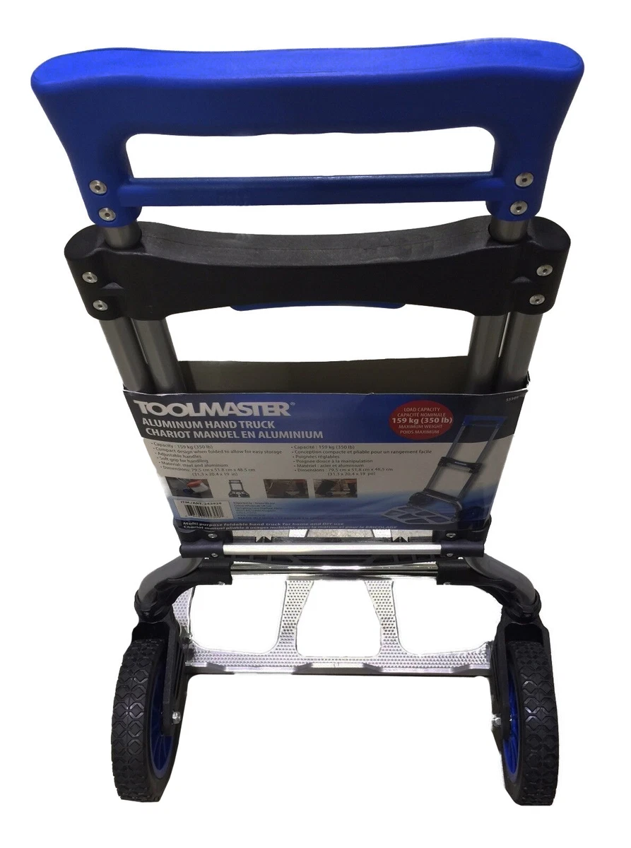 ToolMaster Folding Sack Truck 159kg Capacity Hand Cart Fold
