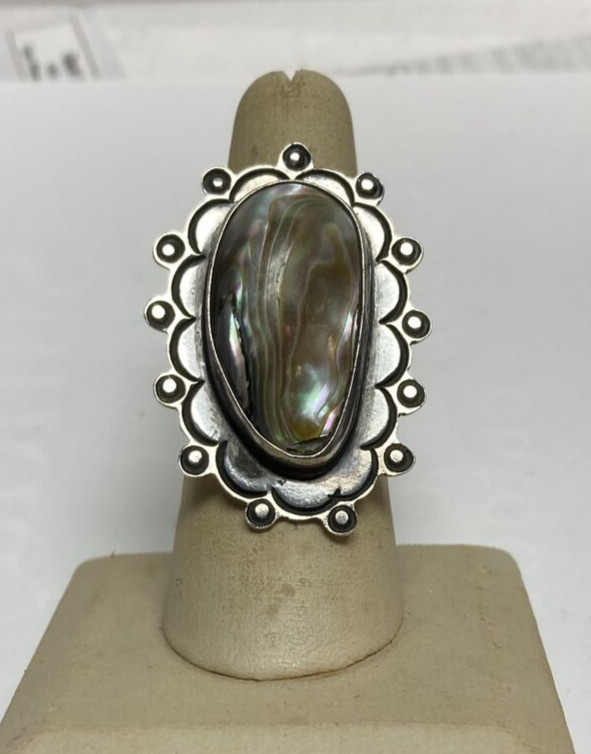 Federico Sterling & Abalone Ring