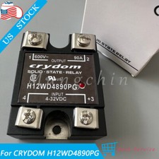 For Crydom H12WD4890PG SSR Solid State Relay Input: 4-32VDC Output: 600VAC 90A