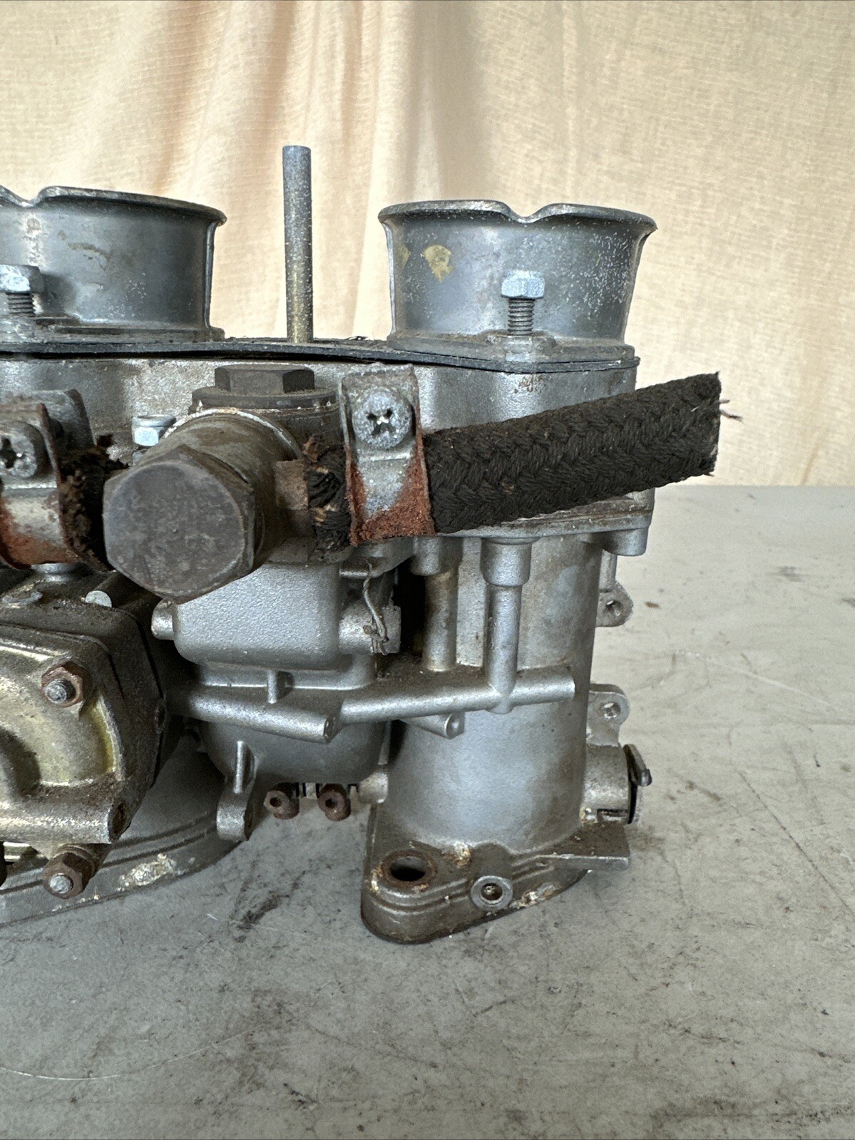 OEM VINTAGE FERRARI BB 512 WEBER 40 IF3C CARBURETOR READ