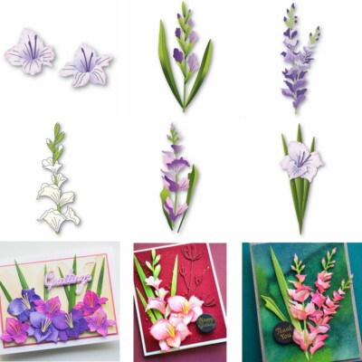 Butterfly Flower Metal Cutting Dies Stencils DIY Scrapbooking Paper ...