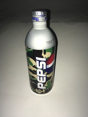 Bape X Pepsi 2001 RARE Full Sealed A Bathing Ape Soda From