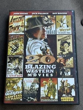 20 Blazing Westerns (DVD, 2013, 3-Disc Set) FAST SHIPPING