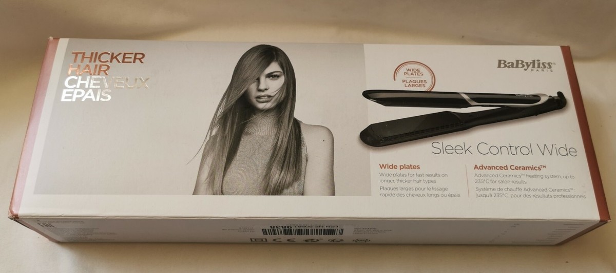 Sleek Control Babyliss 35mm Plancha Sleek Control Wide ST397E BaByliss