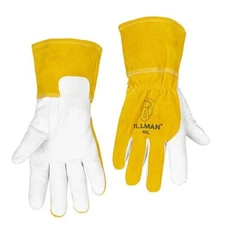 Tillman 48 Top Grain Premium Goatskin Cowhide Fleece Lined MIG Welding Gloves
