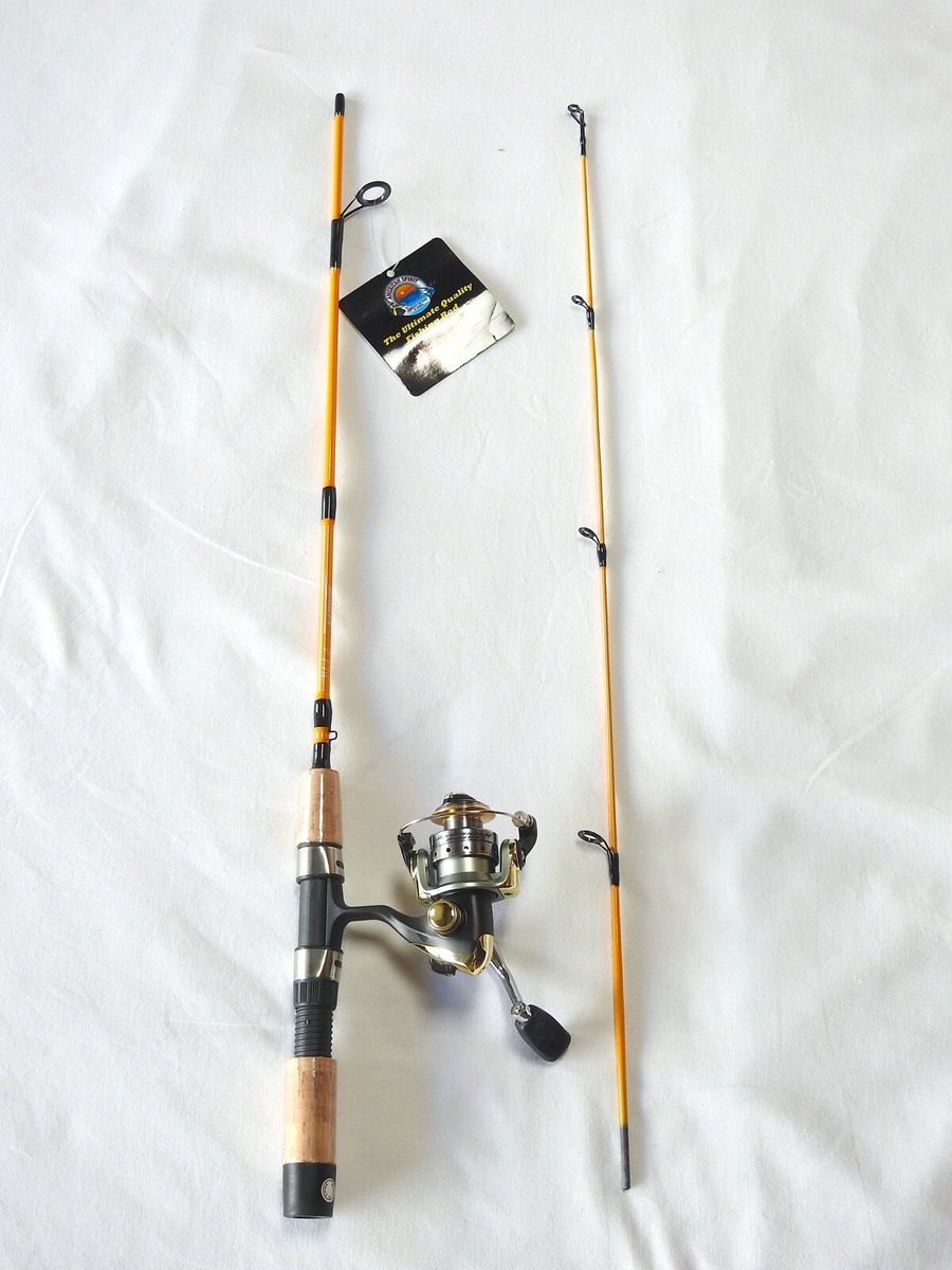 UltraLight Travel/Back Pack Spinning Rod Combo 6' 2PC/ BB Reel - Main Image