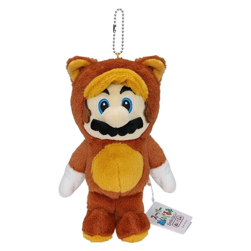 Super Mario Bros. Toys stuffed Animal Raccoon Mario Plush Doll 8 Inches Kids toy - product detail image 3