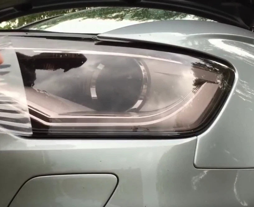 Rückleuchten Tönungs-Folie Hell-Schwarz 200 x30cm Scheinwerfer-Folie Auto NEW 1+ - Bild 4 von 4