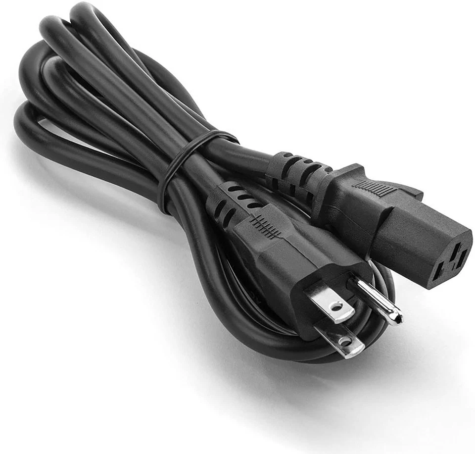 Lote de 100 cables de alimentación de CA de repuesto de 3 clavijas enchufe de EE. UU. para PC de escritorio Xbox Cisco Foto 4 de 4