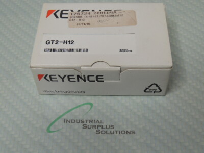 KEYENCE GT2-H12 HIGH-ACCURACY DIGITAL CONTACT SENSOR HEAD