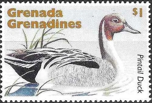 Timbre Oiseaux Canard Grenade Grenadines 1798 ** (72275ER) - Photo 1/1