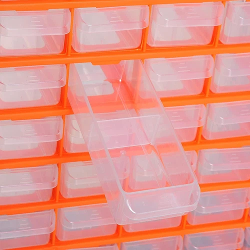 60 Drawer Plastic Small Parts Organizer Storage Hardware Craft Cabinet Nuts Bolt - Picture 14 of 38