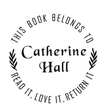 Custom Hand Held This Book Belongs To Name Logo Embosser-Custom Name Embosser