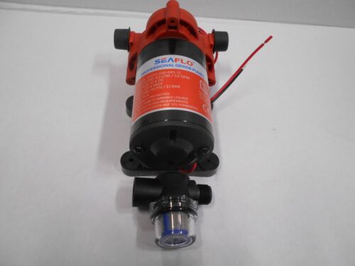 * SEAFLO 33 SERIE PROFESSIONELLE PUMPE SFDP1-030-045-33 GPM 3,0 KOSTENLOSER VERSAND - Bild 3 von 5