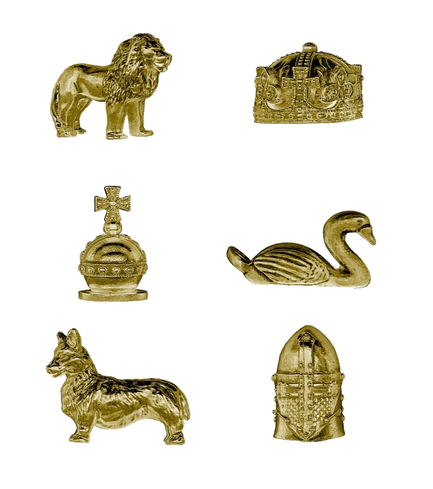 UK EXCLUSIVE HASBRO BRITISH KINGS & QUEENS MONOPOLY BOARD GAME BRAND NEW SEALED - Image 3 of 4