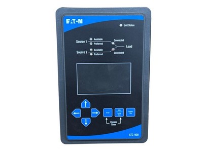 EATON 6D32428G01 ATC-900 AUTOMATIC TRANSFER SWITCH CONTROLLER MODULE PANEL