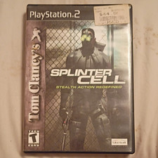 Ubisoft Tom Clancy's Splinter Cell PS2 Manual Included T NTSC-U/C 2002