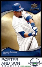 Aramis Ramirez 2009 Upper Deck Icons #8 Chicago Cubs Baseball Card