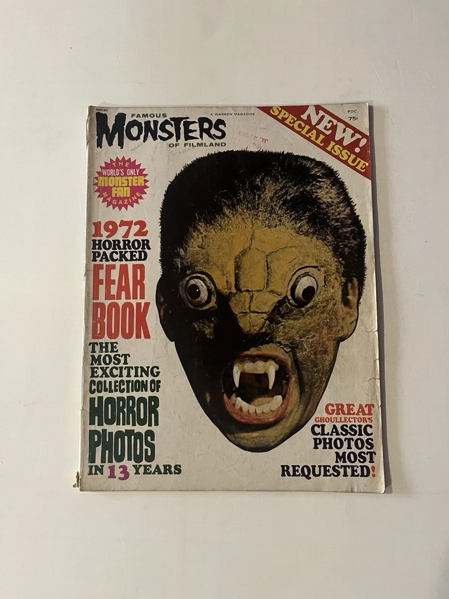 Las mejores ofertas en Horror y monstruos Famous Monsters revistas