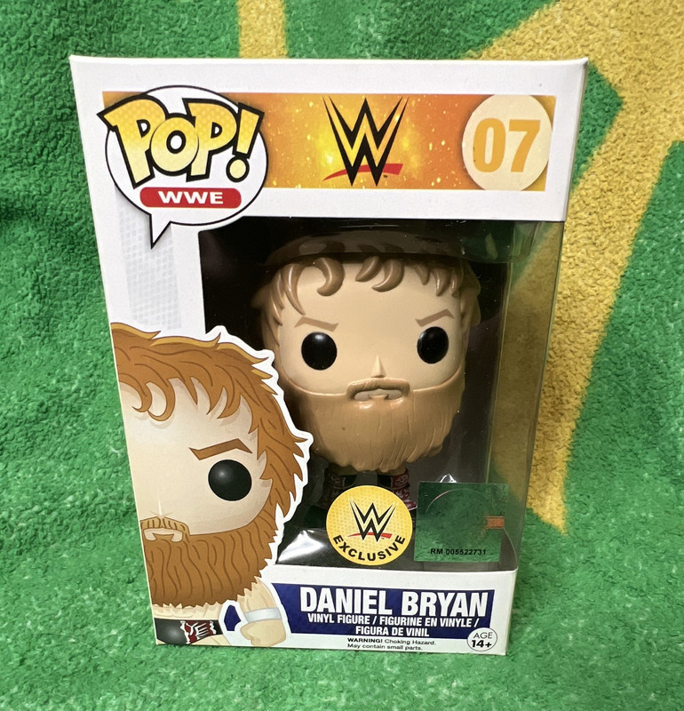 Funko Pop! Vinyl WWE Daniel Bryan #07 Exclusive Vinyl Figure FM 140823