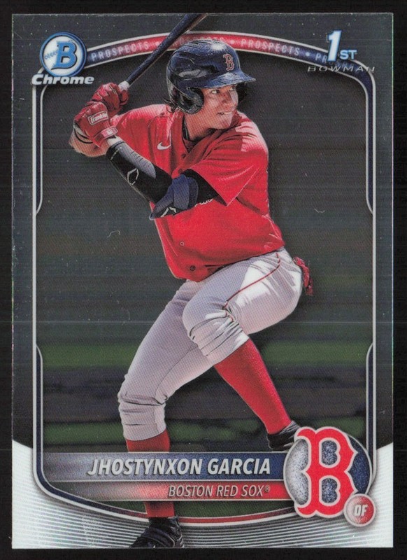 2025 Bowman Chrome Prospects Jhostynxon Garcia #BCP-43 GS1-24