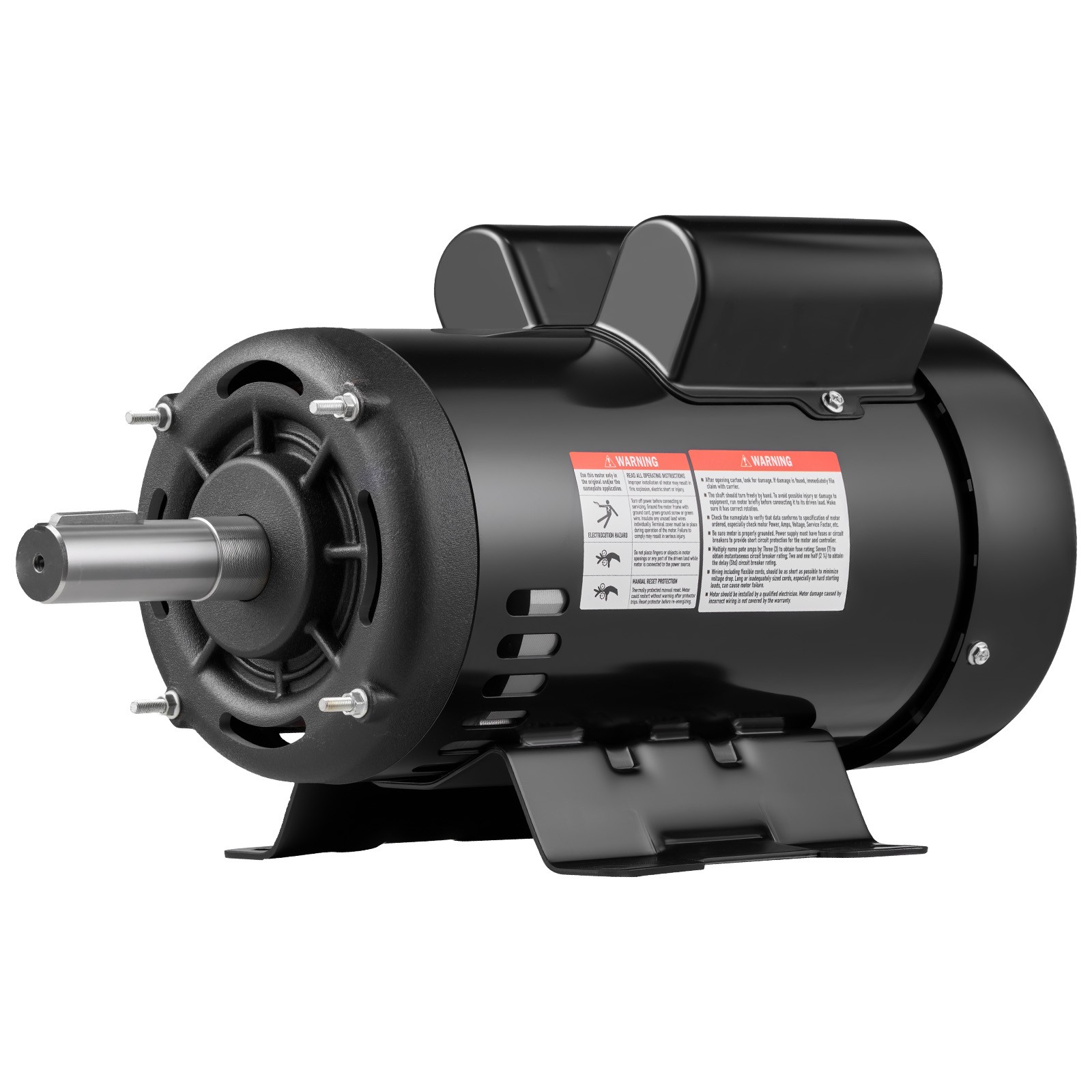 Uimoso 5HP Electric Motor for Air Compressors, 230V,1725RPM, 184T Frame,Rotation