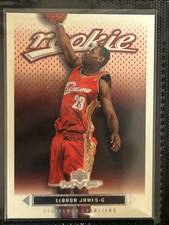 lebron james rookie card mvp. rookie card picture