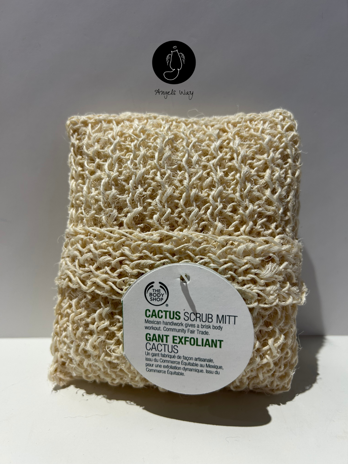 The Body Shop Cactus Scrub Mitt Exfoliator Discontinued