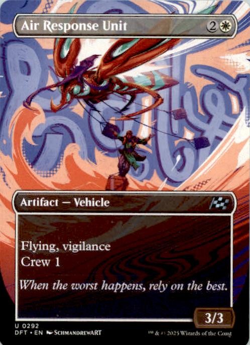 Air Response Unit (Borderless) 292 Uncommon Aetherdrift NM