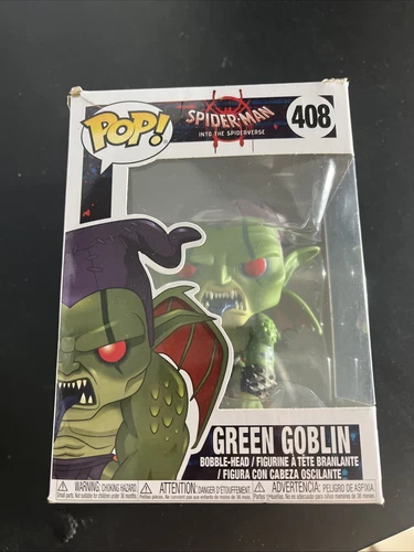 Funko Pop! Vinyl: Marvel - Green Goblin (Into the Spider-Verse) #408