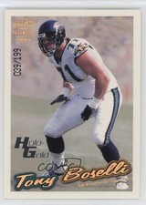 1999 Pacific Paramount Holo-Gold 39/199 Tony Boselli #107 9ut