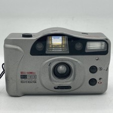 Bell and Howell BF-905 Big Finder 35mm Film Point and Shoot Camera Silver Tested