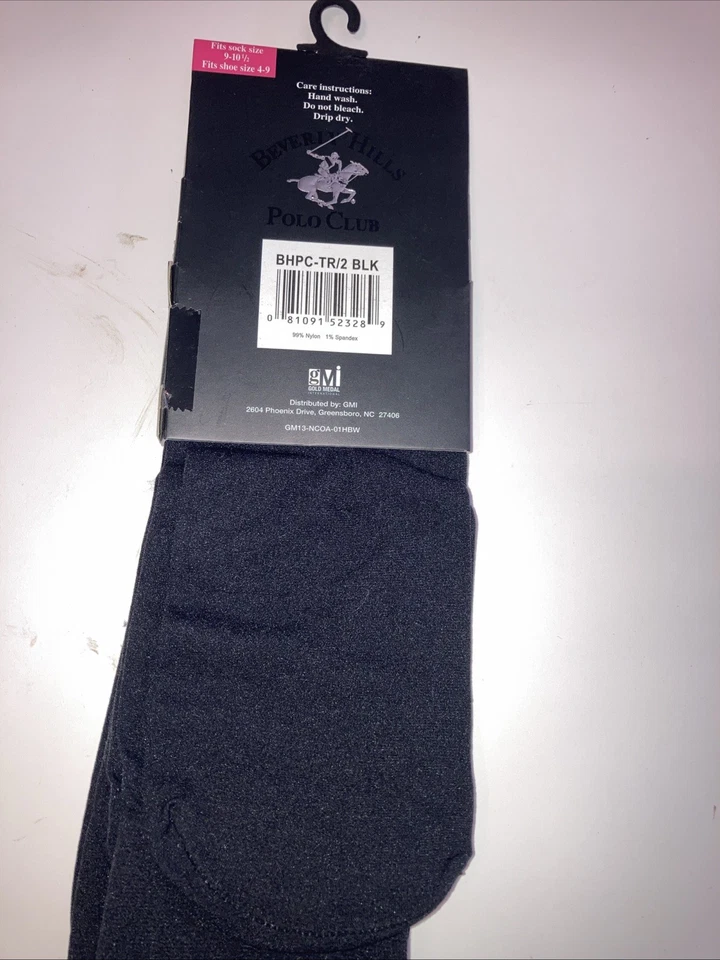 Calcetines pantalones negros lisos finos para dama se adaptan a zapatos 4-9, 2 pares Foto 3 de 3