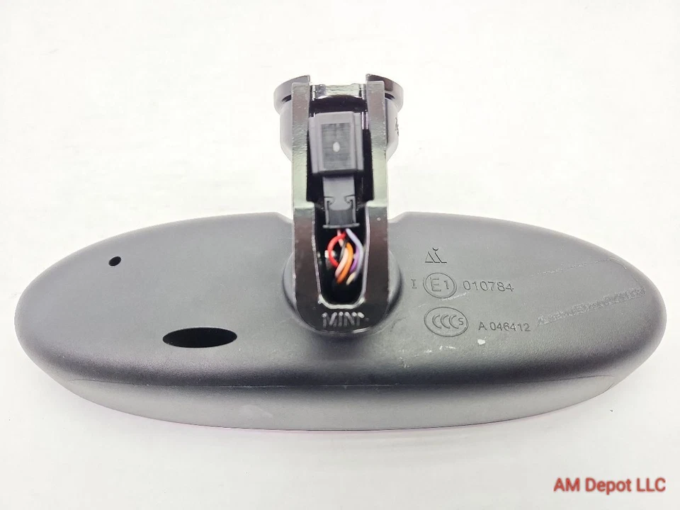 2012 Mini Cooper S R55 R56 R60 Rear View Mirror Basic No Compass 51169302882 - Image 3 of 4
